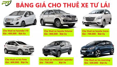 Báo giá cho thuê xe tự lái Nam Định