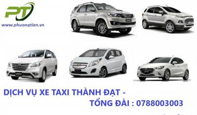 Dịch Vụ Xe Taxi Thành Đạt tại Bạch Long Giao Thủy Nam Định
