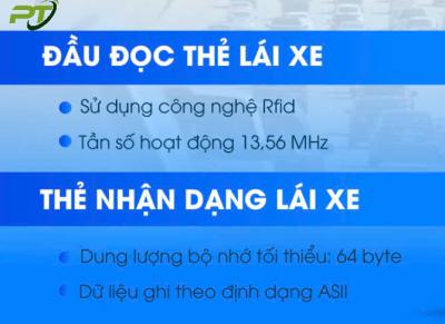 Thẻ Nhận Diện Lái Xe Camera GSHT NĐ/10